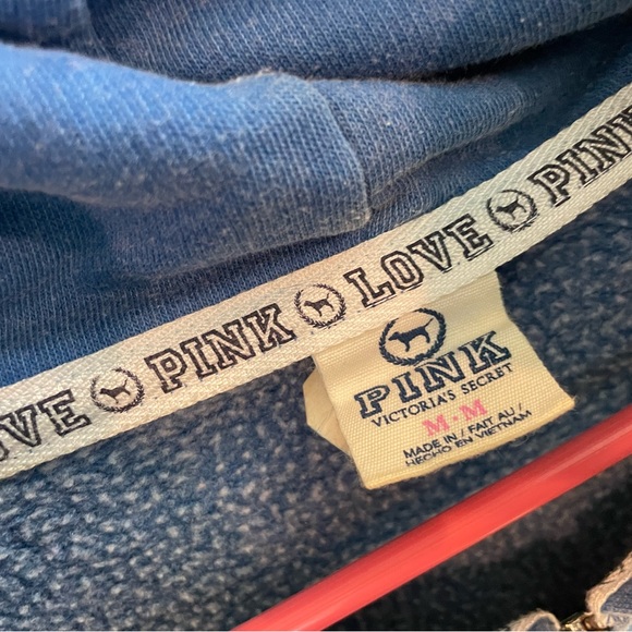 Pink zip-up hoodies, sold as bundle size Medium. - Picture 3 of 3